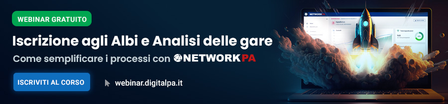 Webinar gratuito: Iscrizione agli Albi Fornitori e Analisi delle gare: come semplificare i processi con NetworkPA